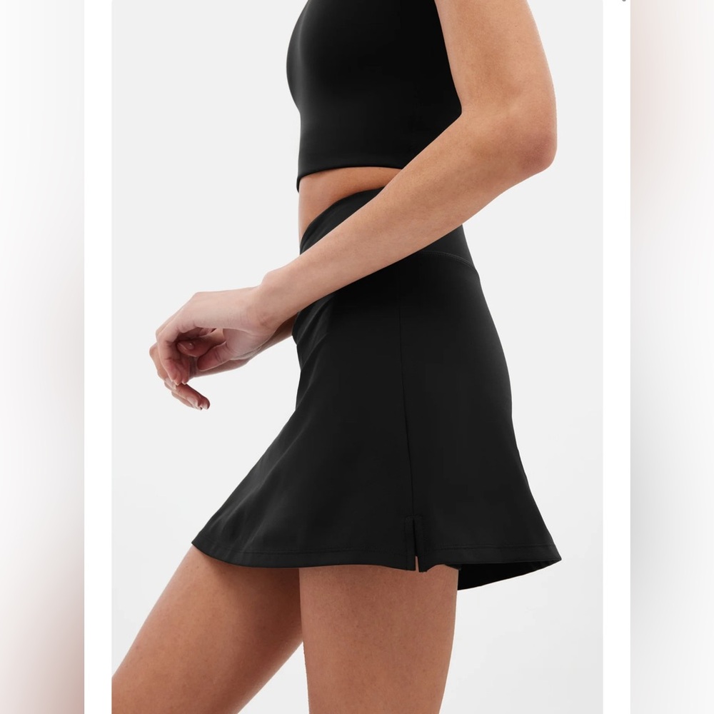 Girlfriend Collective Sport Skort Black XS Pristine Condition‎